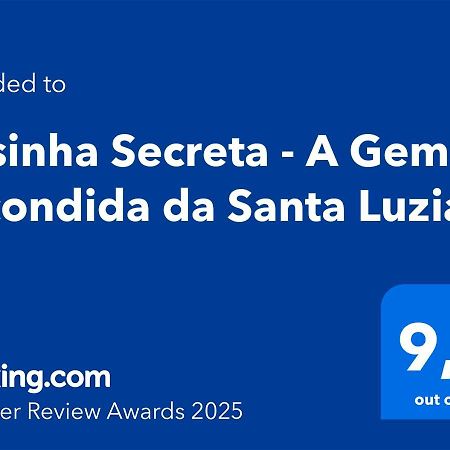 Casinha Secreta - A Gema Escondida Da Santa Luzia Apartment ซานตาลูเซีย ภายนอก รูปภาพ